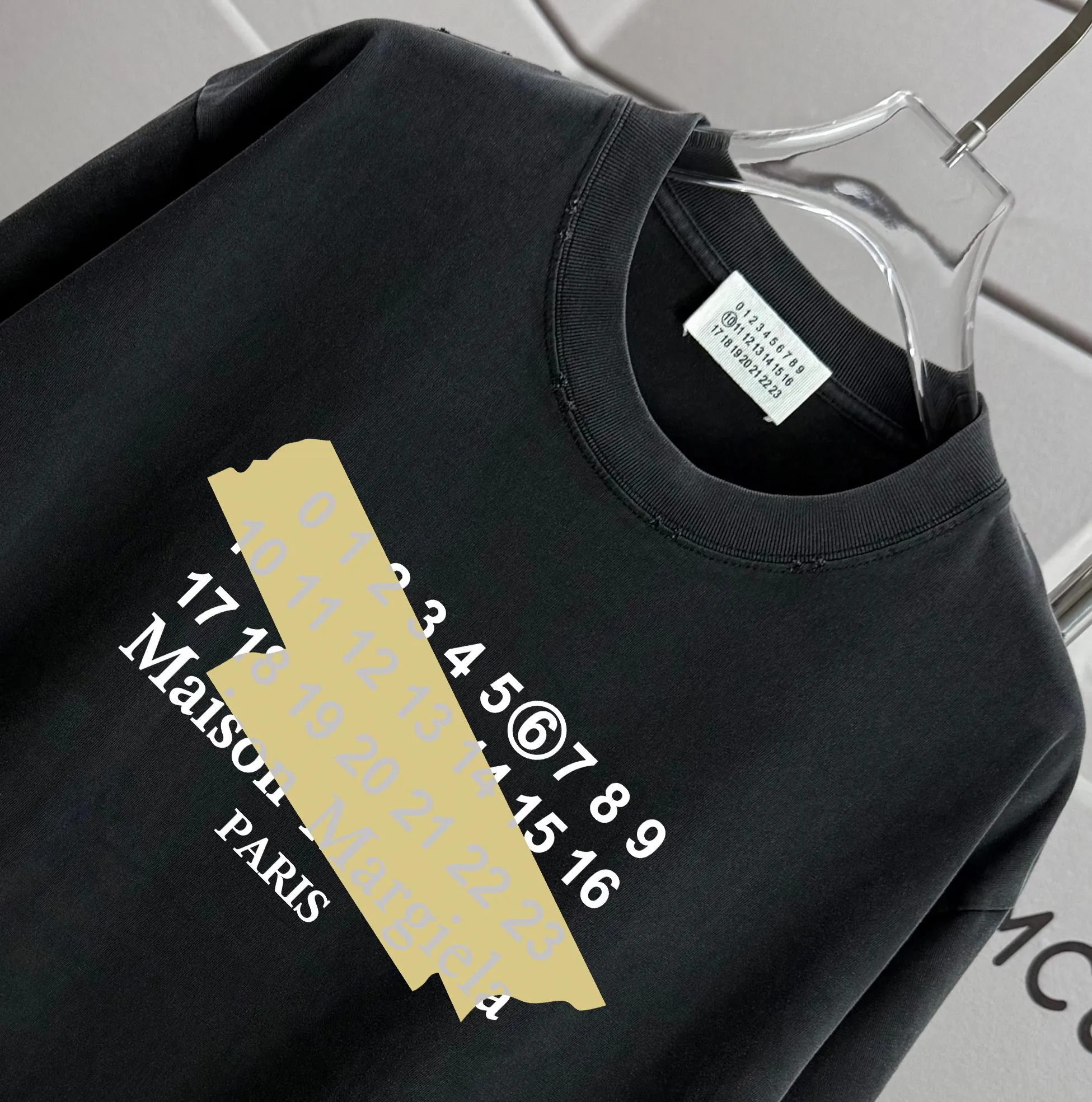# MM 6 *2025 New Arrival 320 tee Same Style : Size :S M L XL XXL Size： S （90-130 ） M （120-150 ） L （140-165 ） XL （160-180 ） XXL （180-210 ）